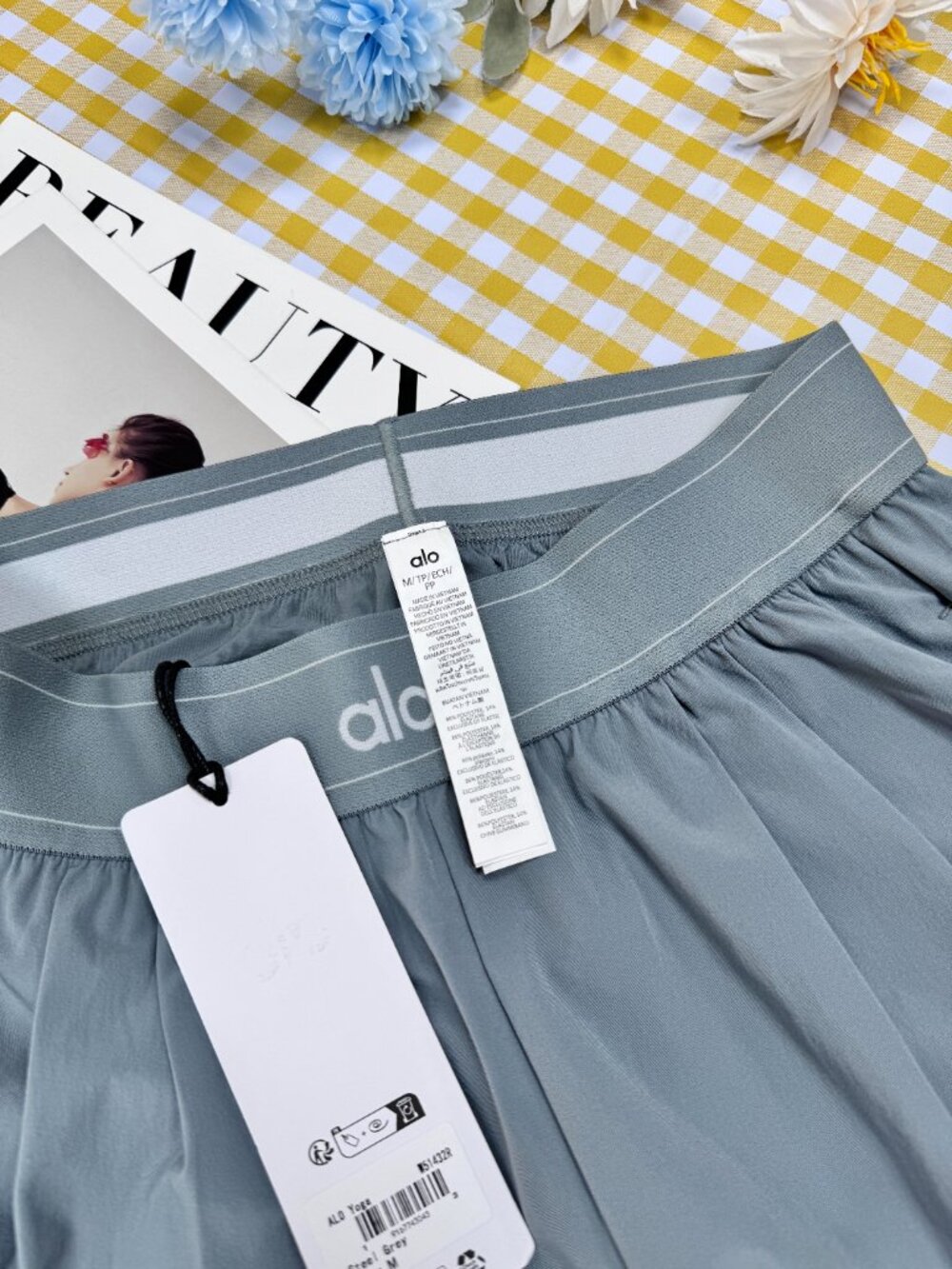 ALO Yoga Trouser 👖💙 Steel Grey Pants Sz XXS~M (Regular) - Picture 4 of 9